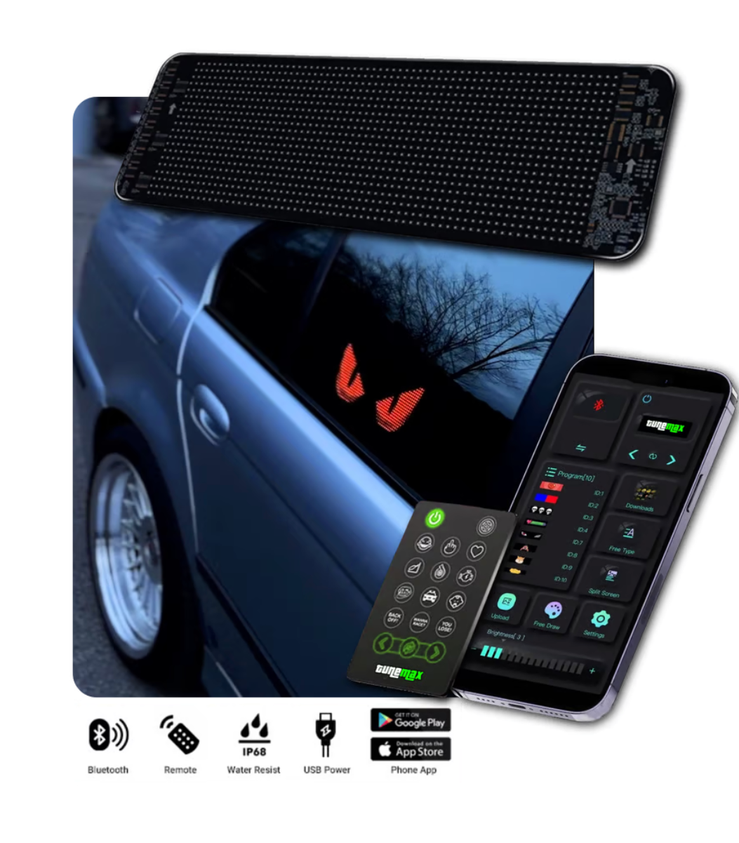 Zelara – Das LED-Display, das Ihr Auto unvergesslich macht!