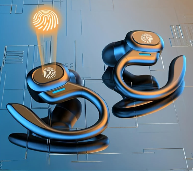 Kabellose Bluetooth-Ohrhörer mit LED-Anzeige und Ladeetui