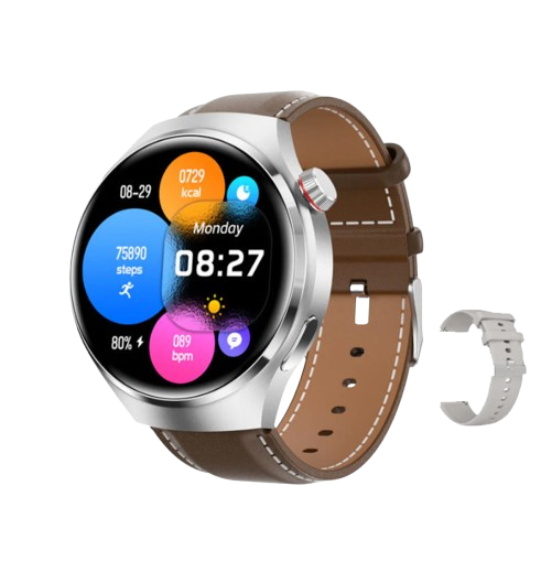 Stylische Herren-Smartwatch mit Gesundheitsüberwachung