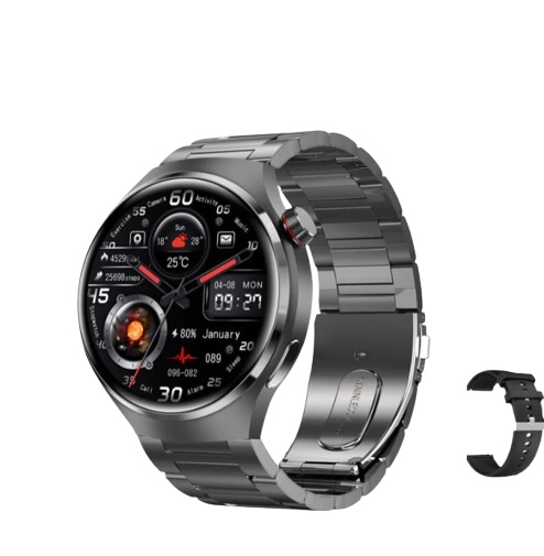 Stylische Herren-Smartwatch mit Gesundheitsüberwachung