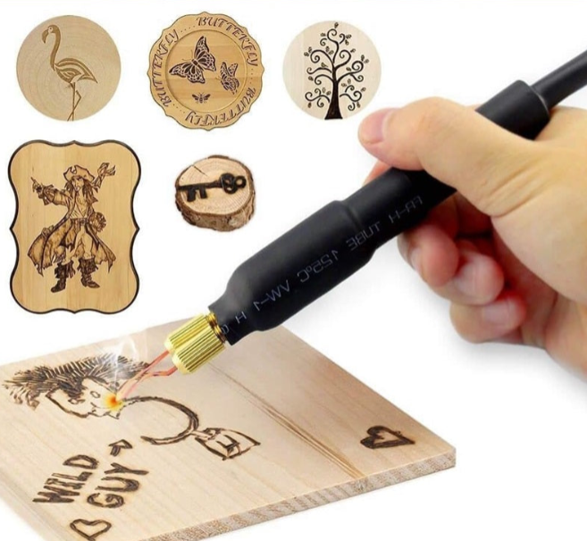 Holzbrenner-Set mit Digitaler Temperaturregelung