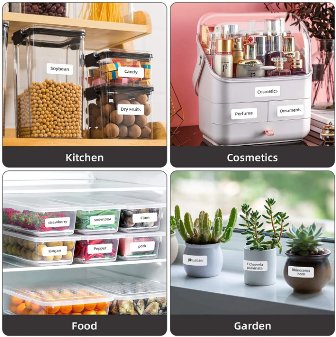 Tragbarer Thermo-Etikettendrucker Bluetooth, Wiederaufladbar, 203dpi, 20ppm, Kompakt für Büro & Zuhause