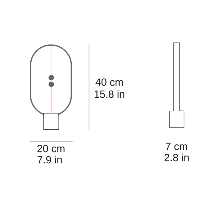 Fortschrittliche Schreibtischlampe mit dimmbarem LED-Licht