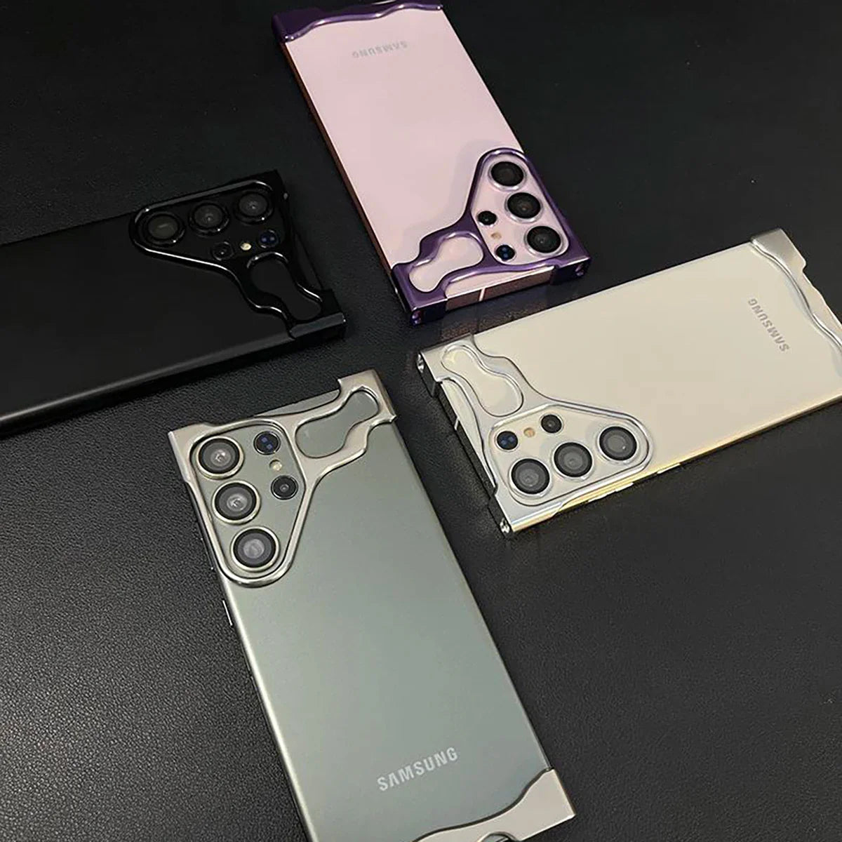 Premium schockfeste Aluminiumhülle für Samsung S23/S24
