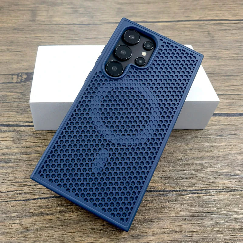 Magnetische stoßfeste Samsung Galaxy Wireless Charging Wärmeableitende Hülle