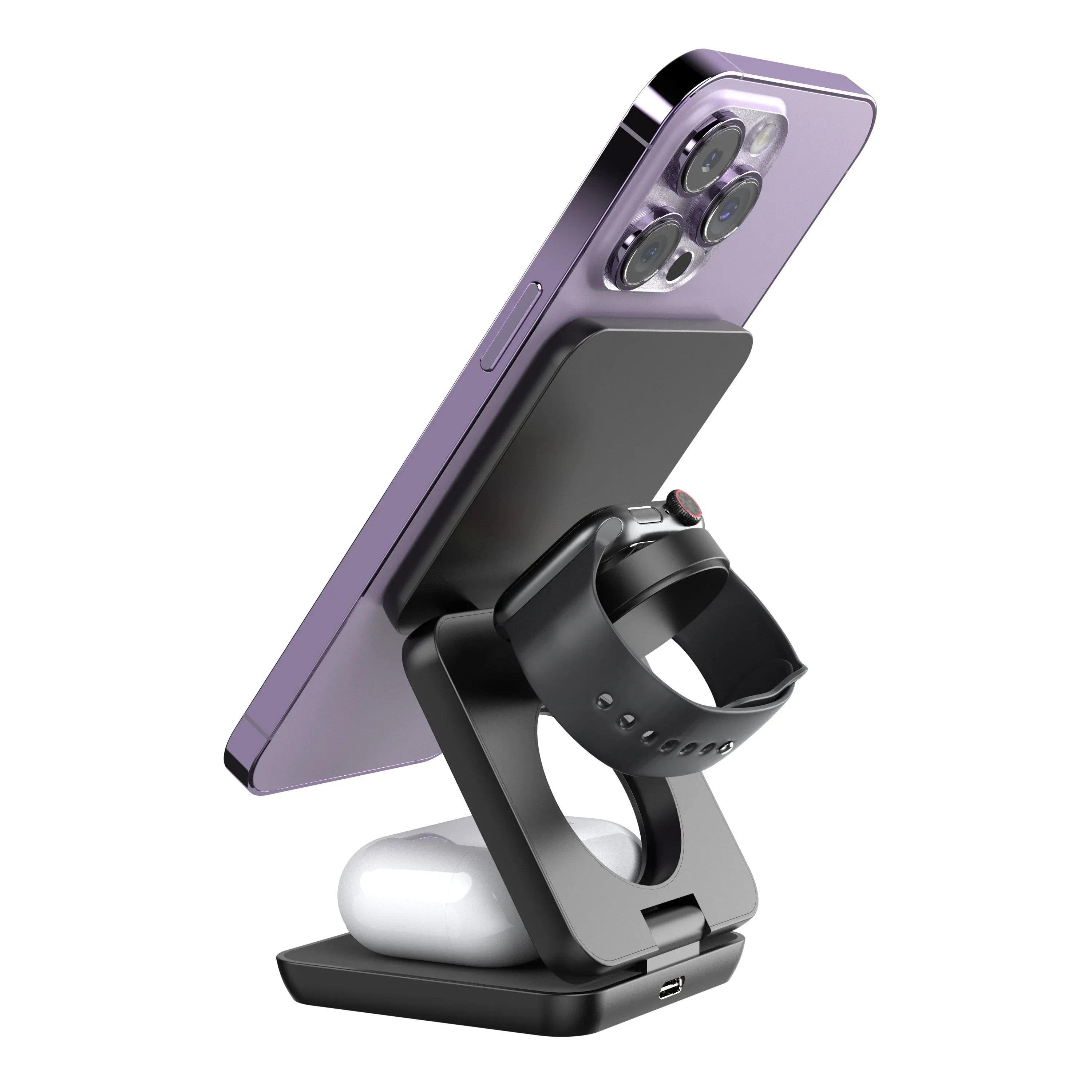 PowerFold Pro – faltbares 3-in-1-Schnellladegerät