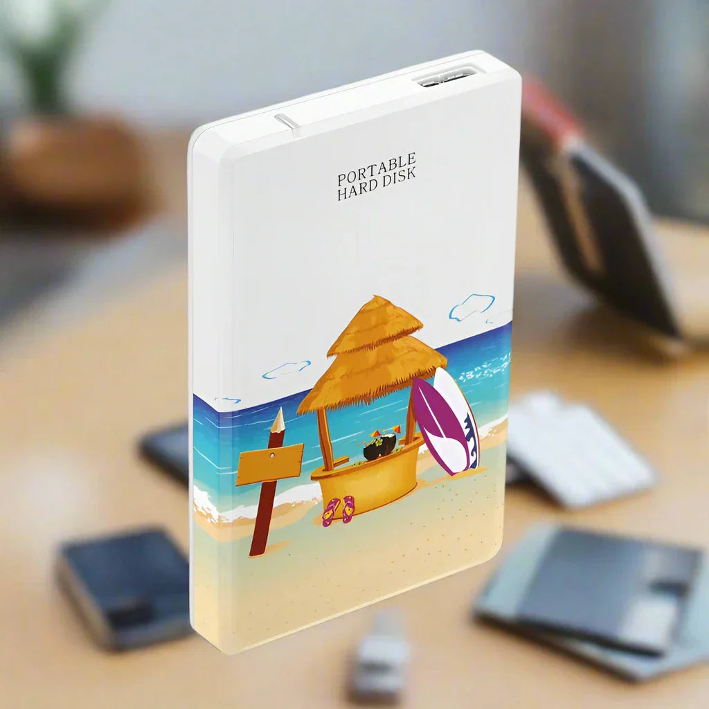 Schnelle Externe Festplatte USB3.0 | Tragbarer Speicher Kompatibel für Desktop & Laptop - Louise