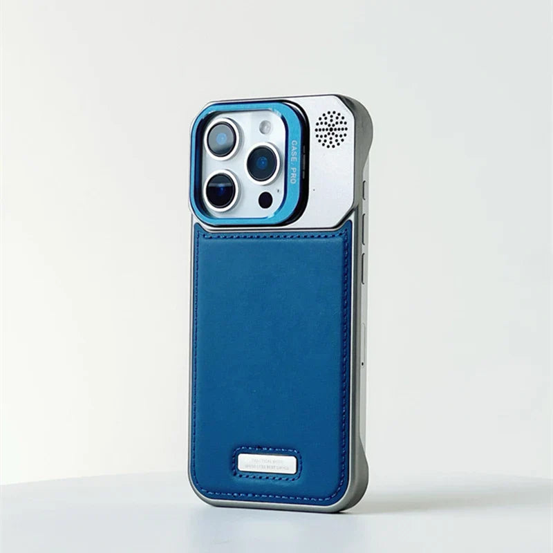 MagSafe Leder Kickstand Hülle für iPhone