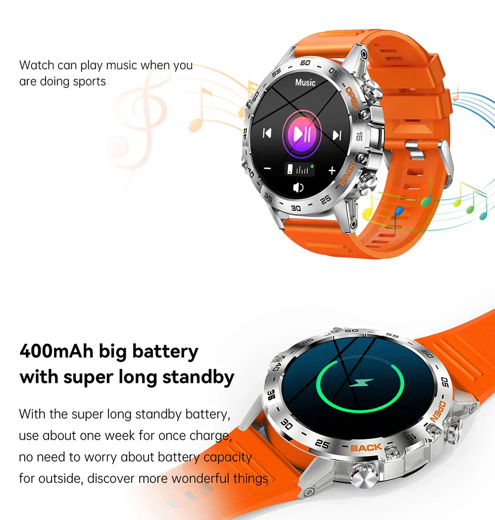 Smartwatch | 1,4" Touchscreen | Bluetooth 5.0 | SpO2 & Herzfrequenzmessung