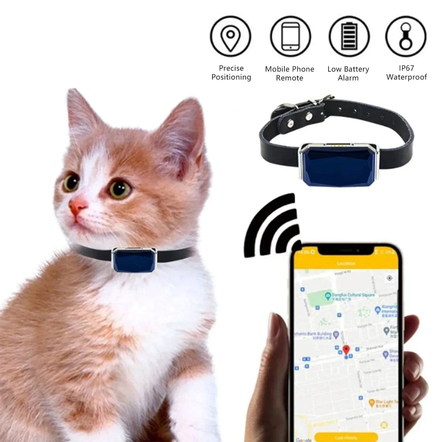 Mini GPS Tracker für globale Sicherheit und Echtzeitverfolgung