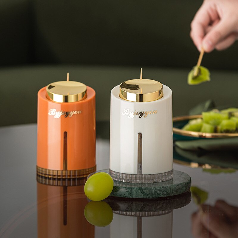 Pop-Up-Zahnstocherhalter | Mit stilvollem Design