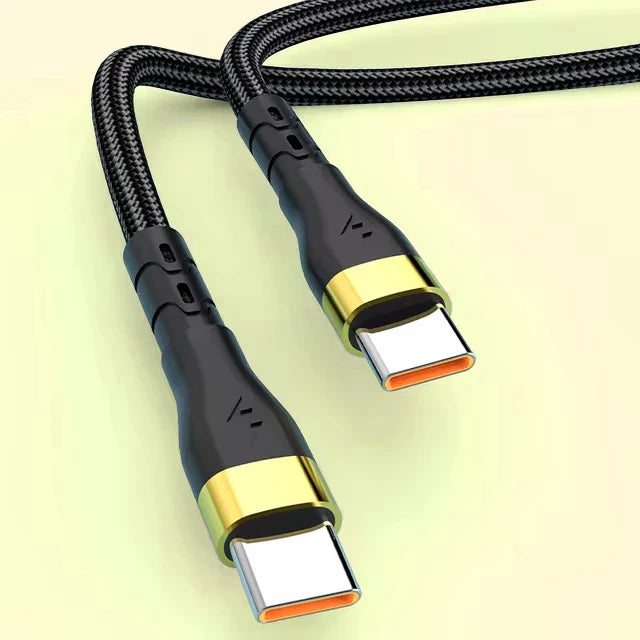 120W Typ C zu Typ C Lade-Datenkabel