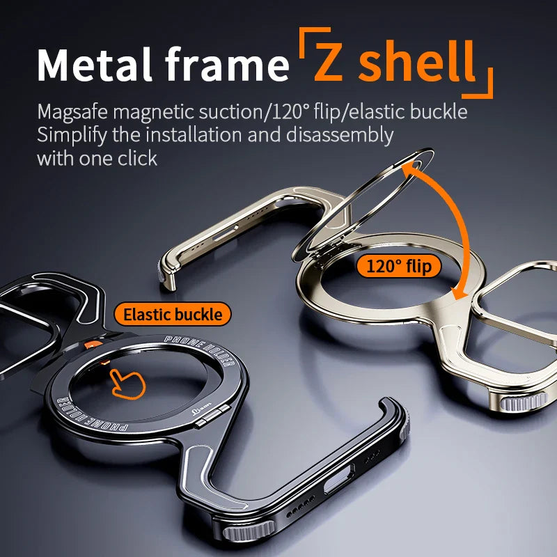 Magnetische Snap-on-Hülle für iPhone 13-16 Pro Max