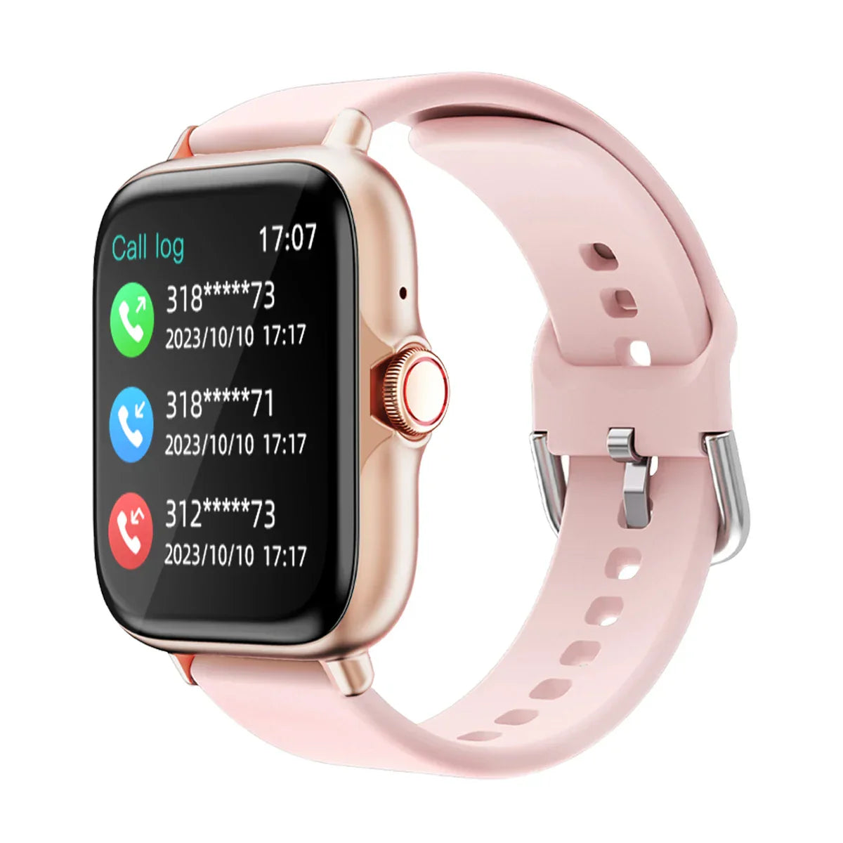 1,83" Wasserdichte Smartwatch – Anruf- & Nachrichtenbenachrichtigung, Schlafmonitor & Sport-Pedometer