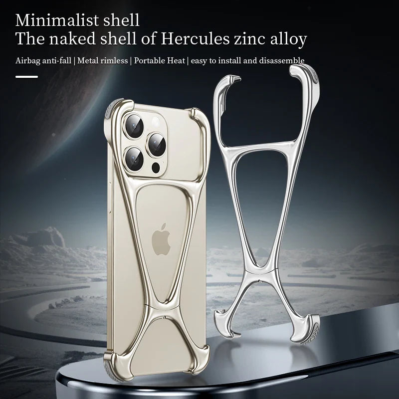 UltraSlim Legierung Rahmenloses iPhone Gehäuse