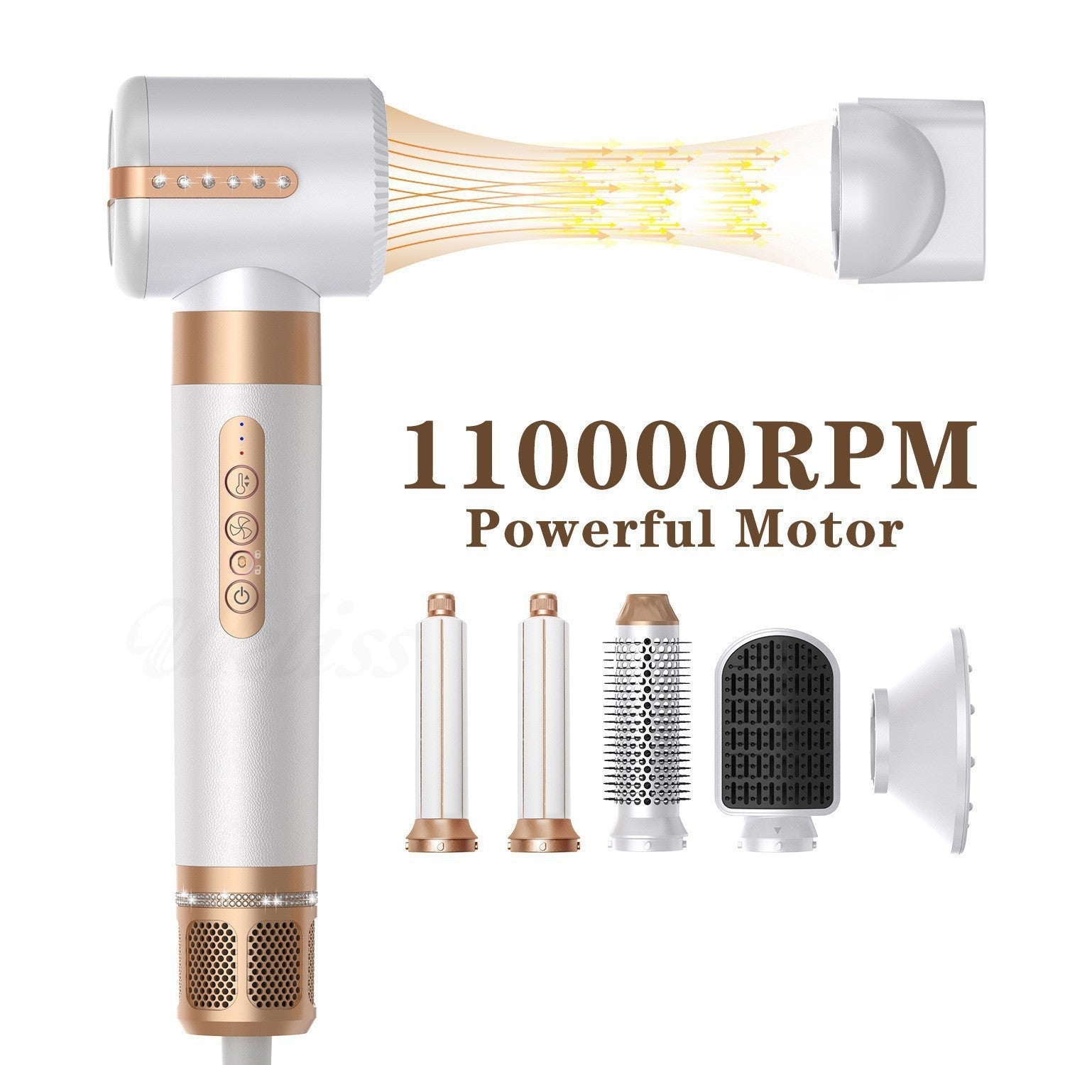 7-in-1 Premium Haarstyler für Müheloses Styling