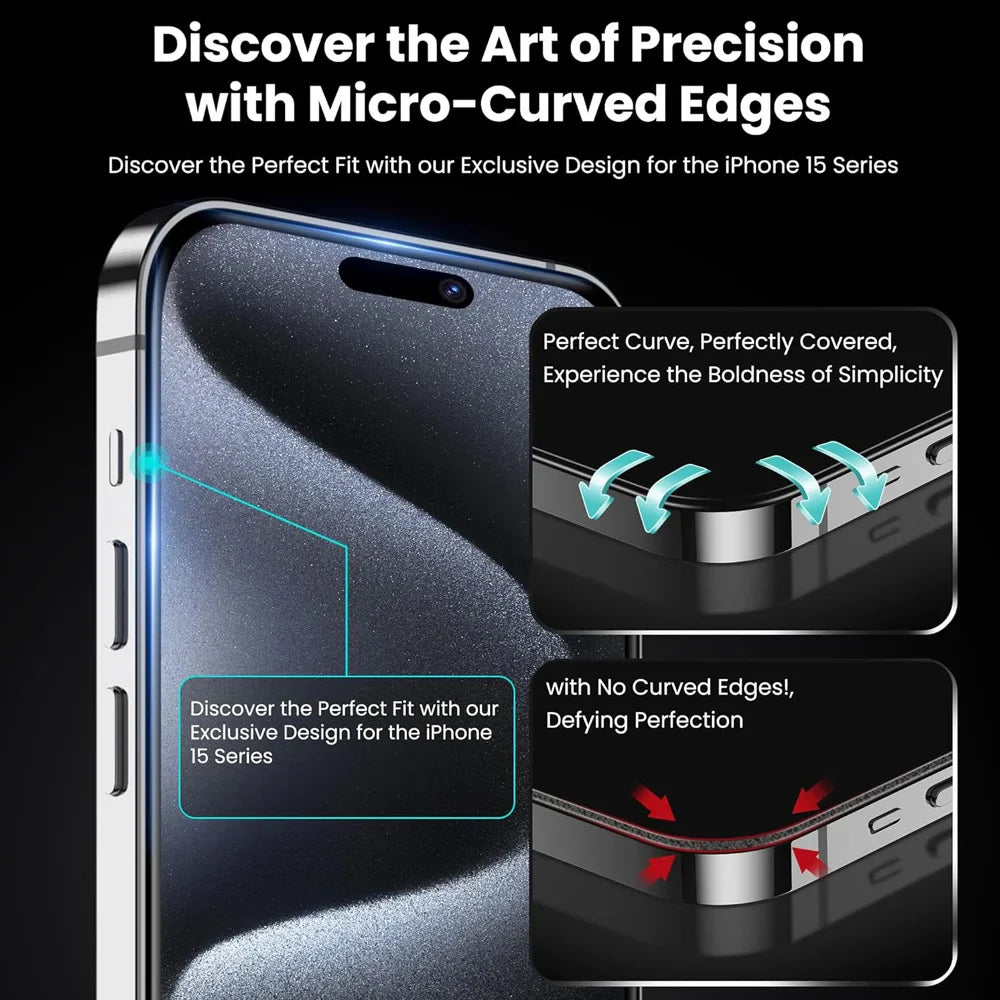 HD-Bildschirm-Schutz und Kamera-Objektiv-Folie für iPhone