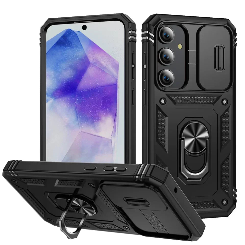 Ultimative 360° Schutz Slider Hülle für Samsung Galaxy