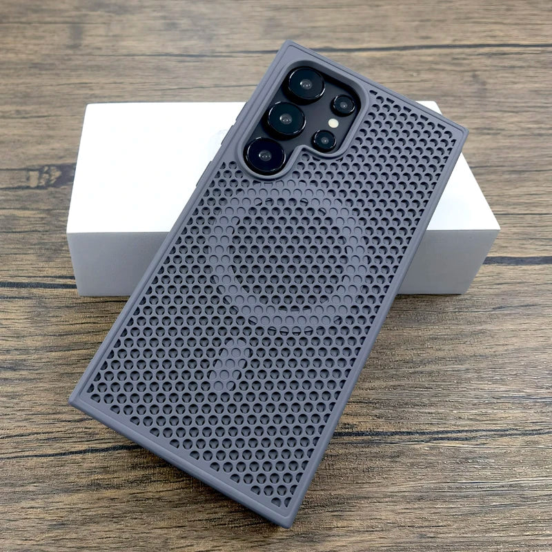 Magnetische stoßfeste Samsung Galaxy Wireless Charging Wärmeableitende Hülle