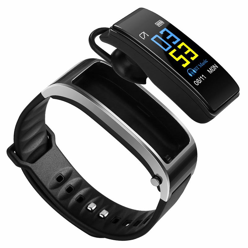Zelara™ 2-in-1 Smart Watch Armband mit Bluetooth-Kopfhörern