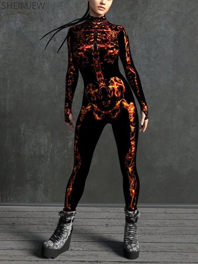 Skelettkostüm | Halloween Kostüm für Kinder und Erwachsene