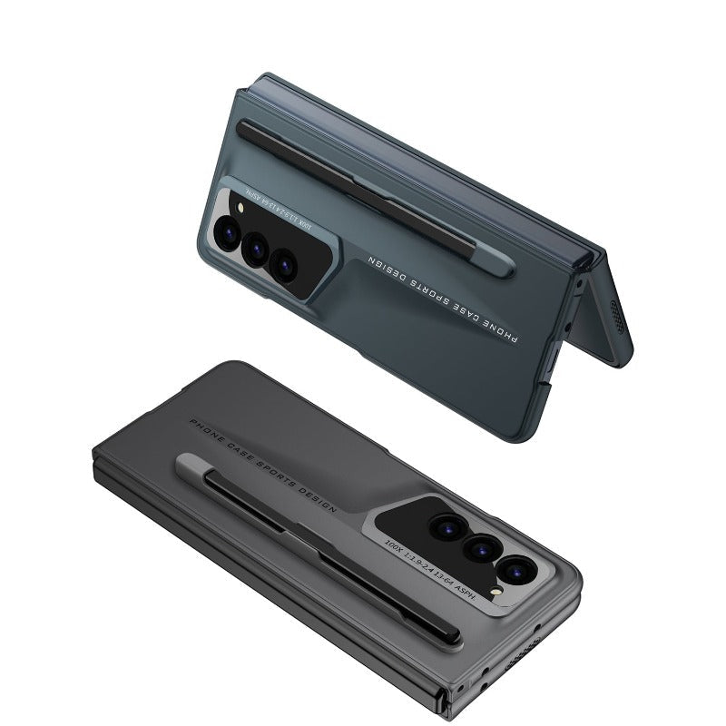 Streamline Body Hart PC Ultra-dünne Schutz Smartphone-Hülle Display-Schutzfolie mit Stifthalter für Samsung Galaxy Z Fold 6