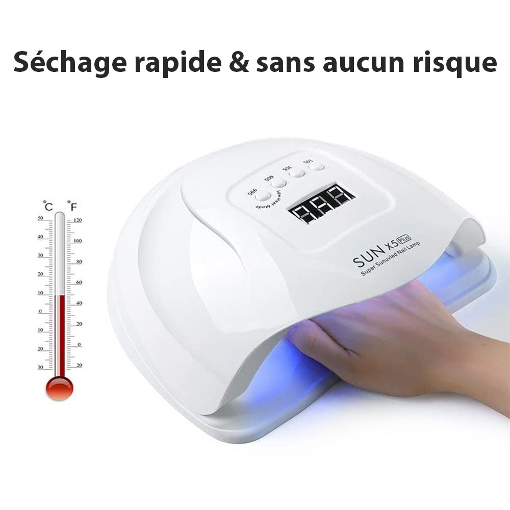 UV-Lampe für Nägel mit 4 Timer und 36 LEDs für schnelles Trocknen