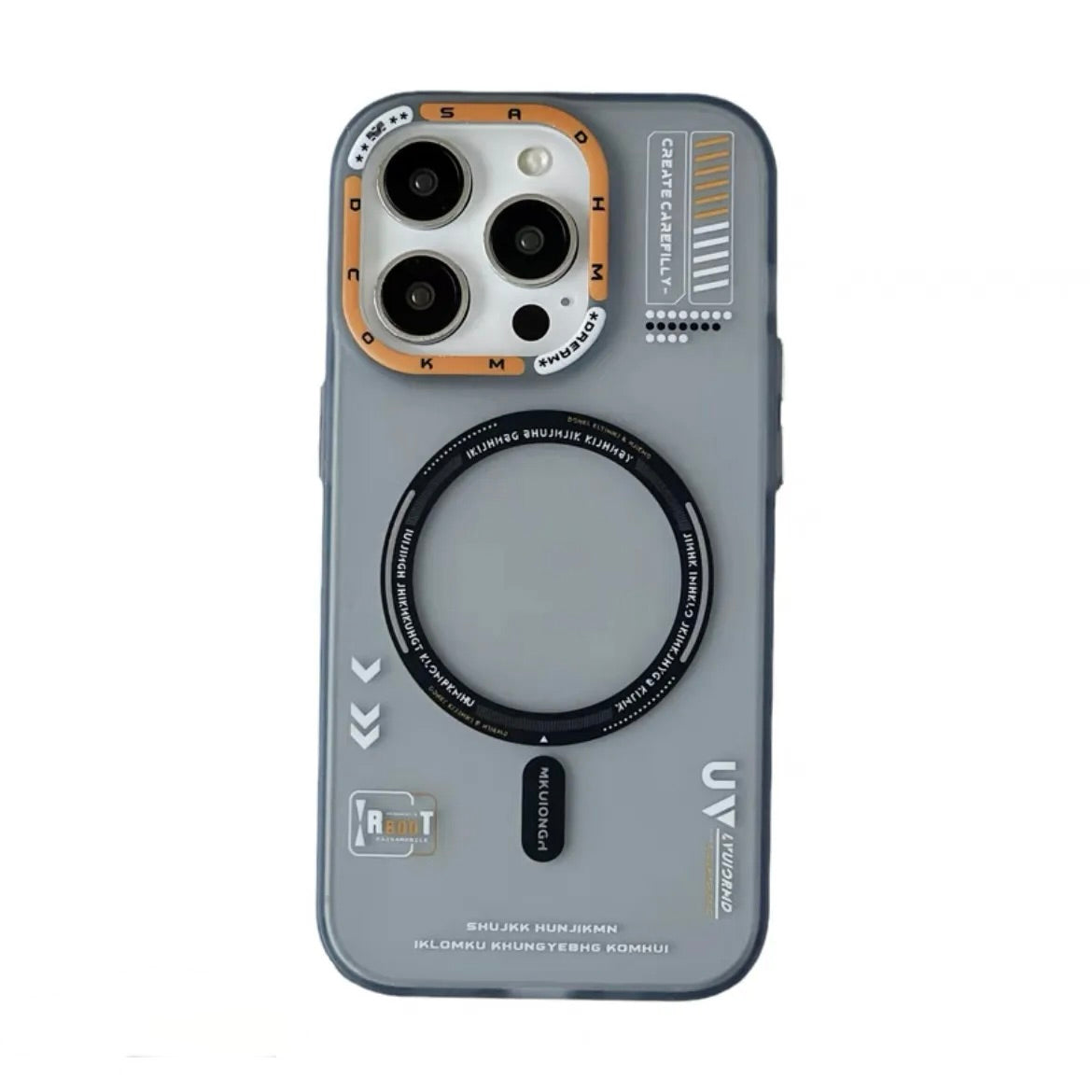 Tech Style Magnetische Mattierte Handytasche