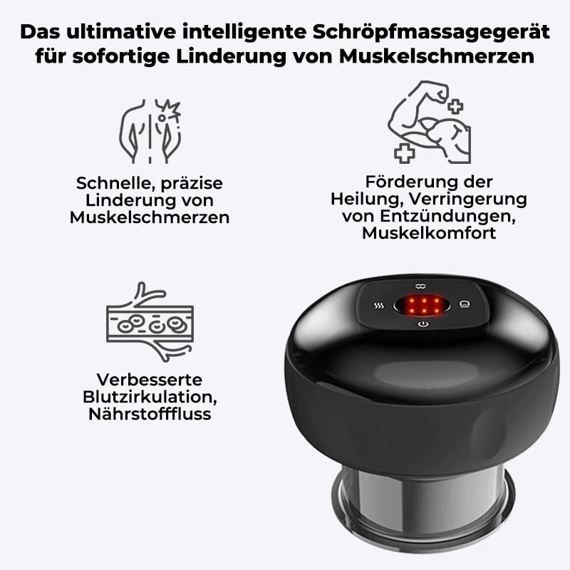 Intelligentes Schröpfmassagegerät für effektive Schmerzlinderung
