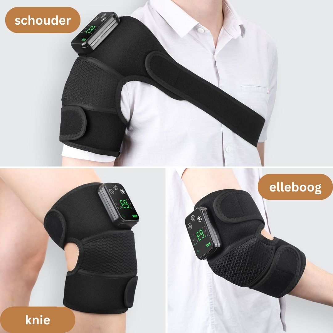 Ergonomischer Heiz- und Massagegerät für gezielte Schmerzlinderung