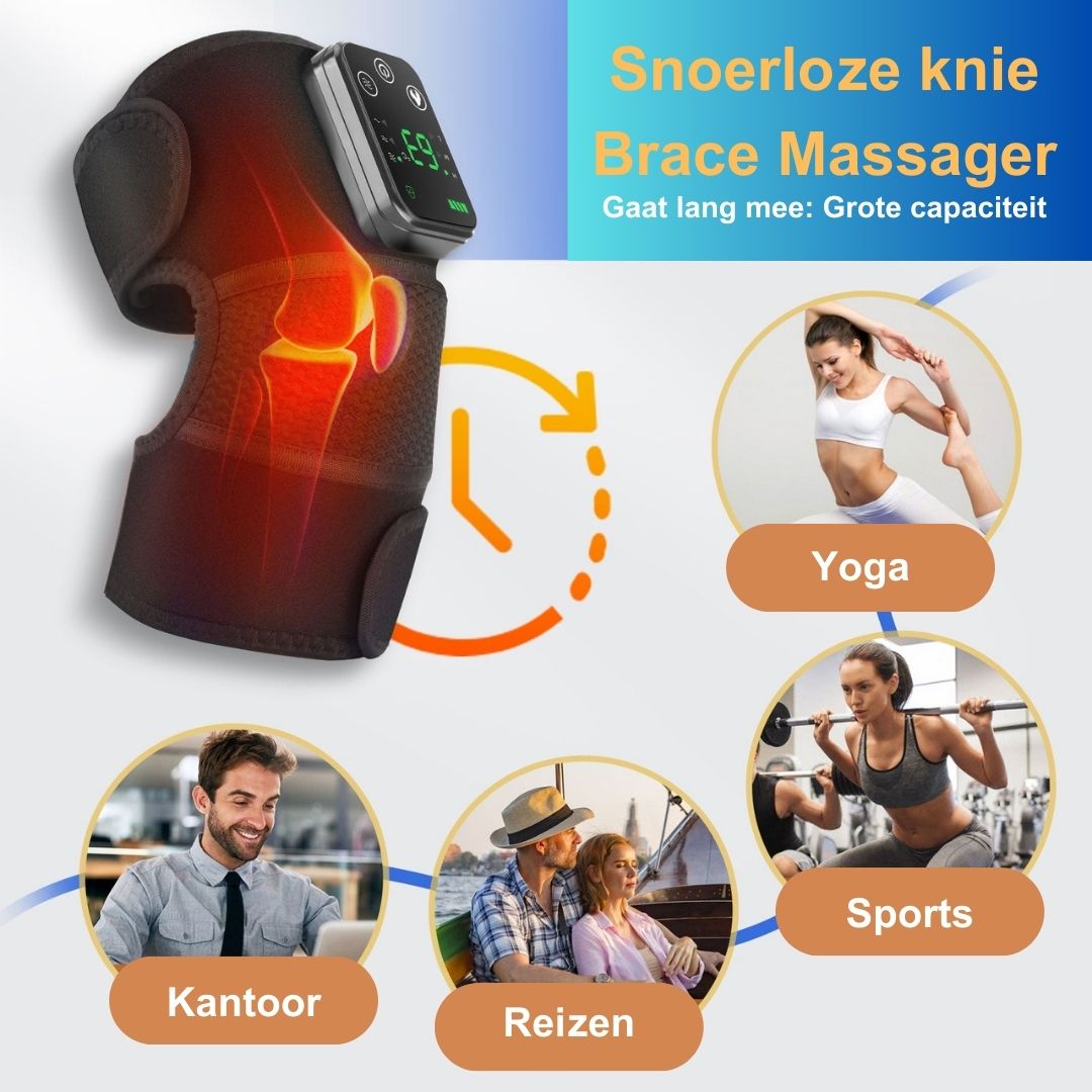 Ergonomischer Heiz- und Massagegerät für gezielte Schmerzlinderung