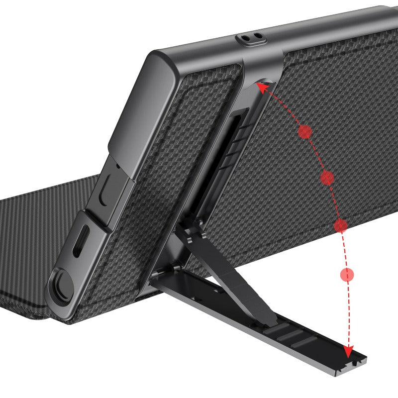 Triumph Flip Leder Brieftasche Handyhülle mit Ständer für Samsung Galaxy S24