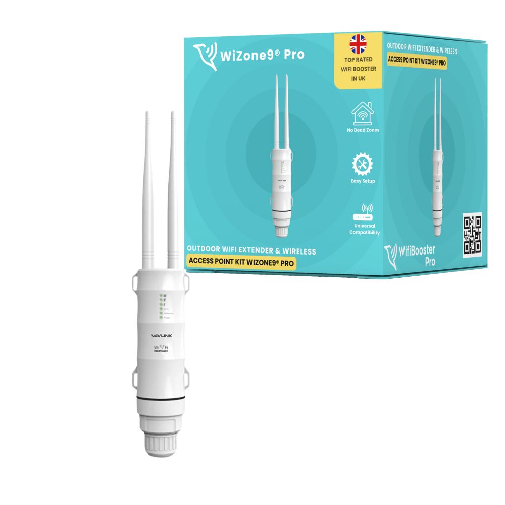 Outdoor Range WiFi Extender – Zuverlässige Abdeckung für Ihren Garten & Nebengebäude