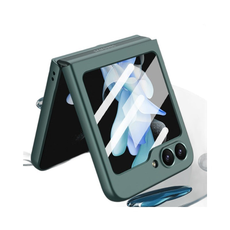 Ultradünne, hautfreundliche, matte Handyhülle mit Spiegelfolie für Samsung Galaxy Z Flip 6