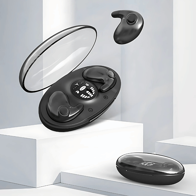 Wasserdicht und geräuschreduzierend Unsichtbare kabellose Kopfhörer zum Schlafen