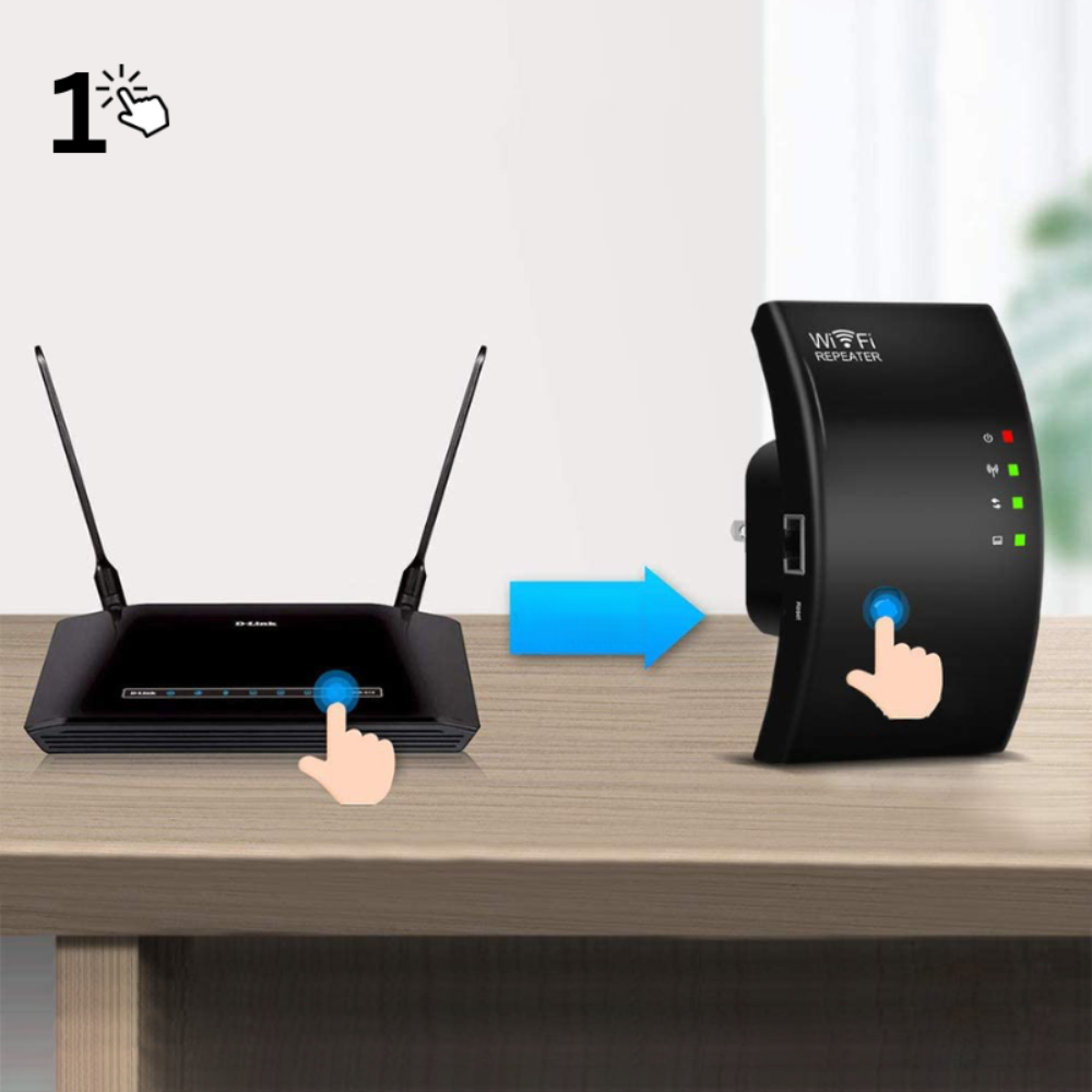 Drahtloser WiFi-Signalverstärker - BoostSignal