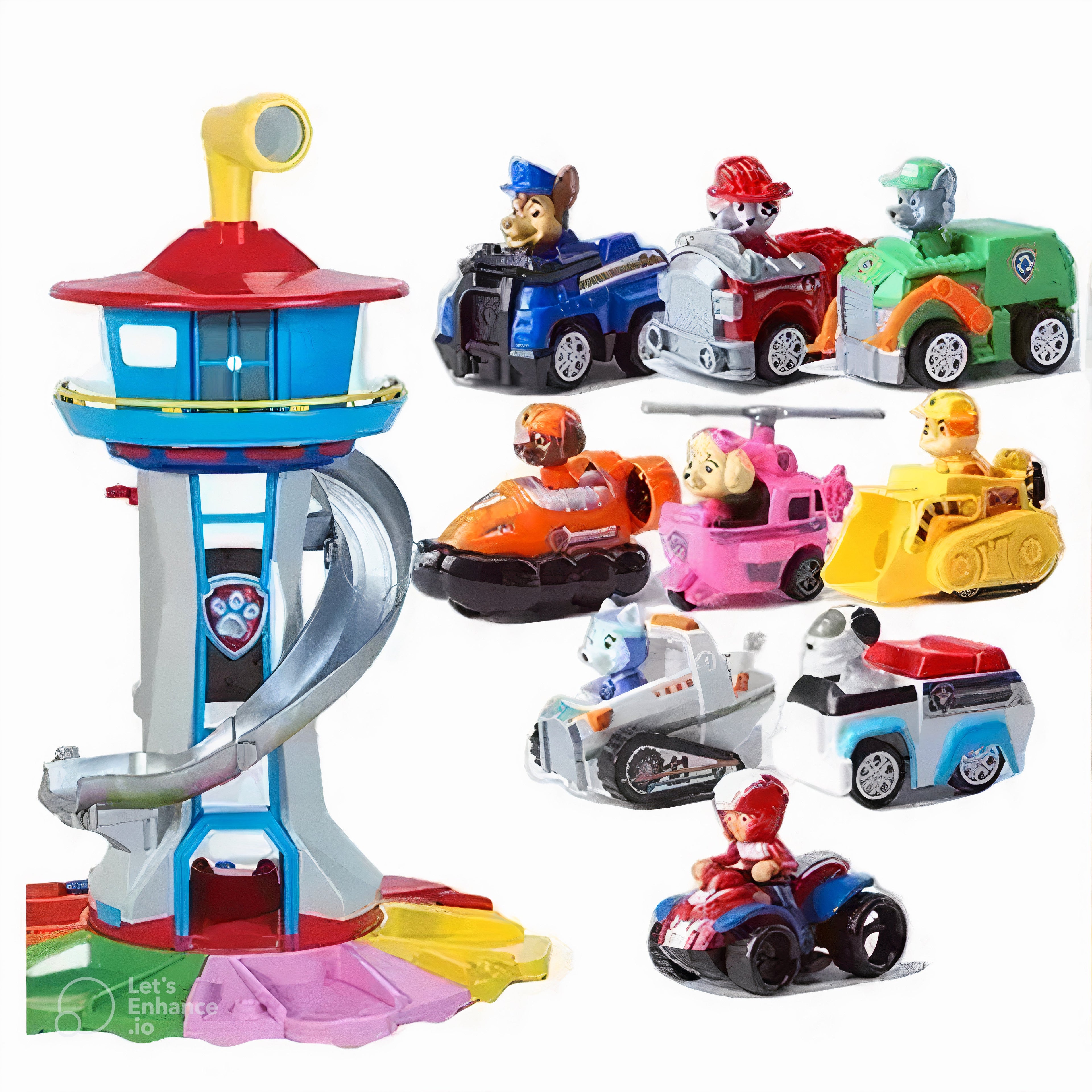 Paw Patrol Spielturm | Lustiges und langlebiges Kinderspielzeug | 52 cm hoch!