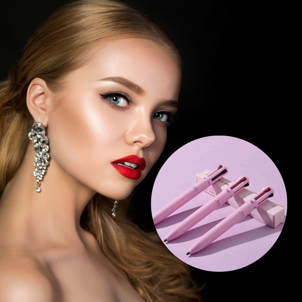 GlamPen️ - Mit diesem 4-in-1-Make-up-Stift siehst du überall und schnell gut aus
