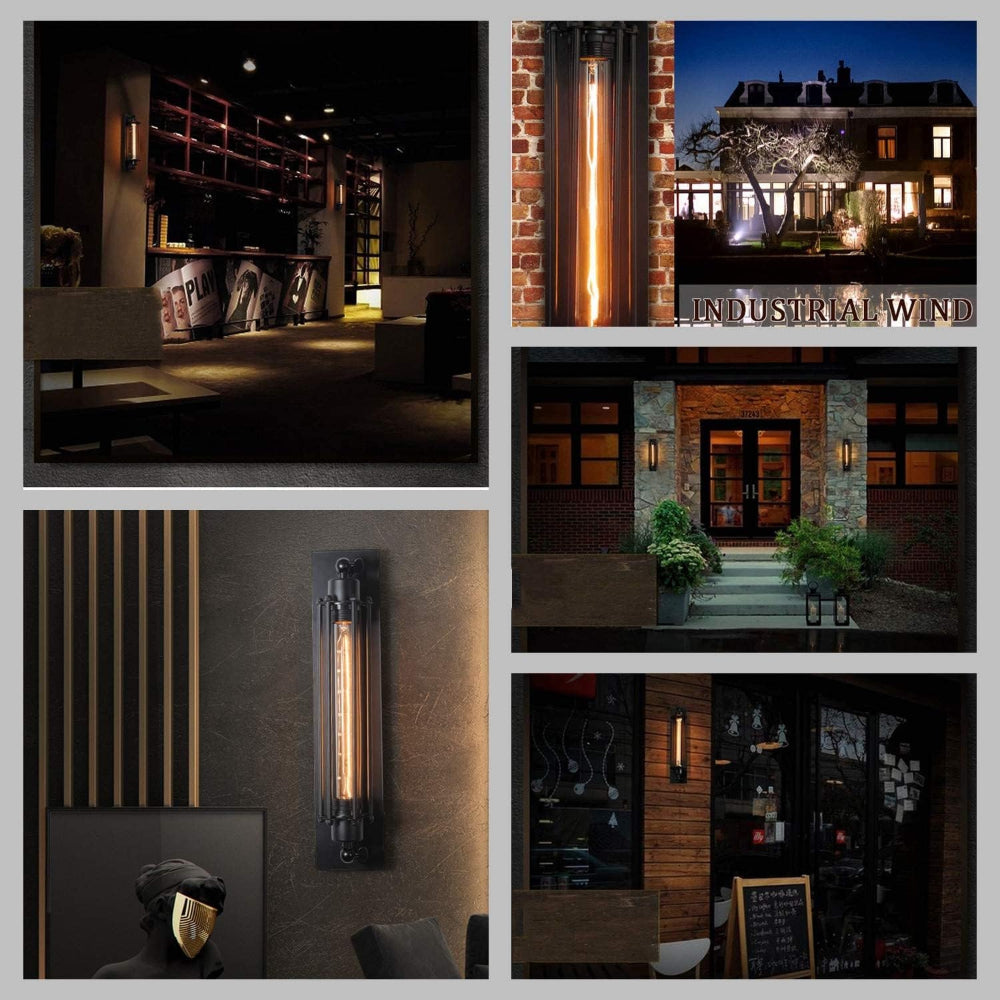Vintage-Wand montiert LED leuchte - zeitloses Design mit elegantem Touch