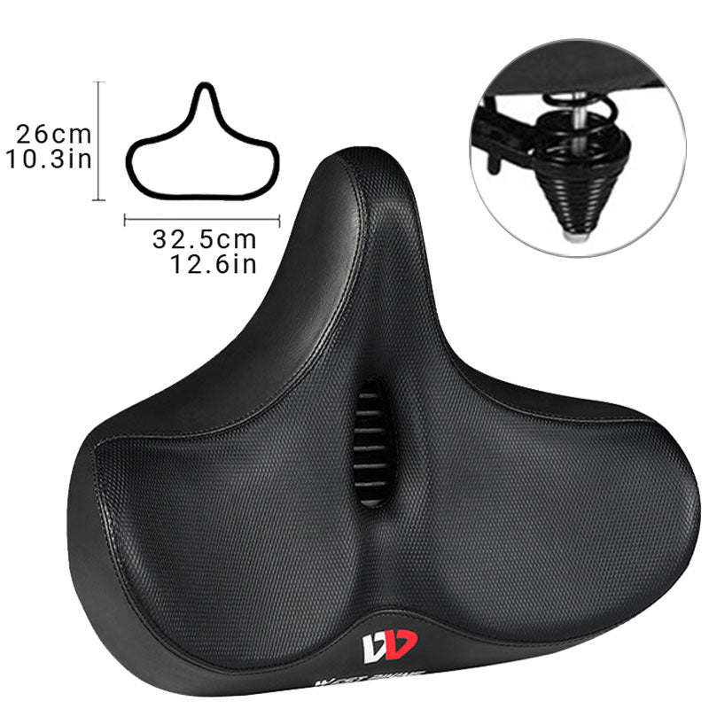 RidePad - Bequemes Fahrradkissen mit großen Polstern - Maximale Bequemlichkeit