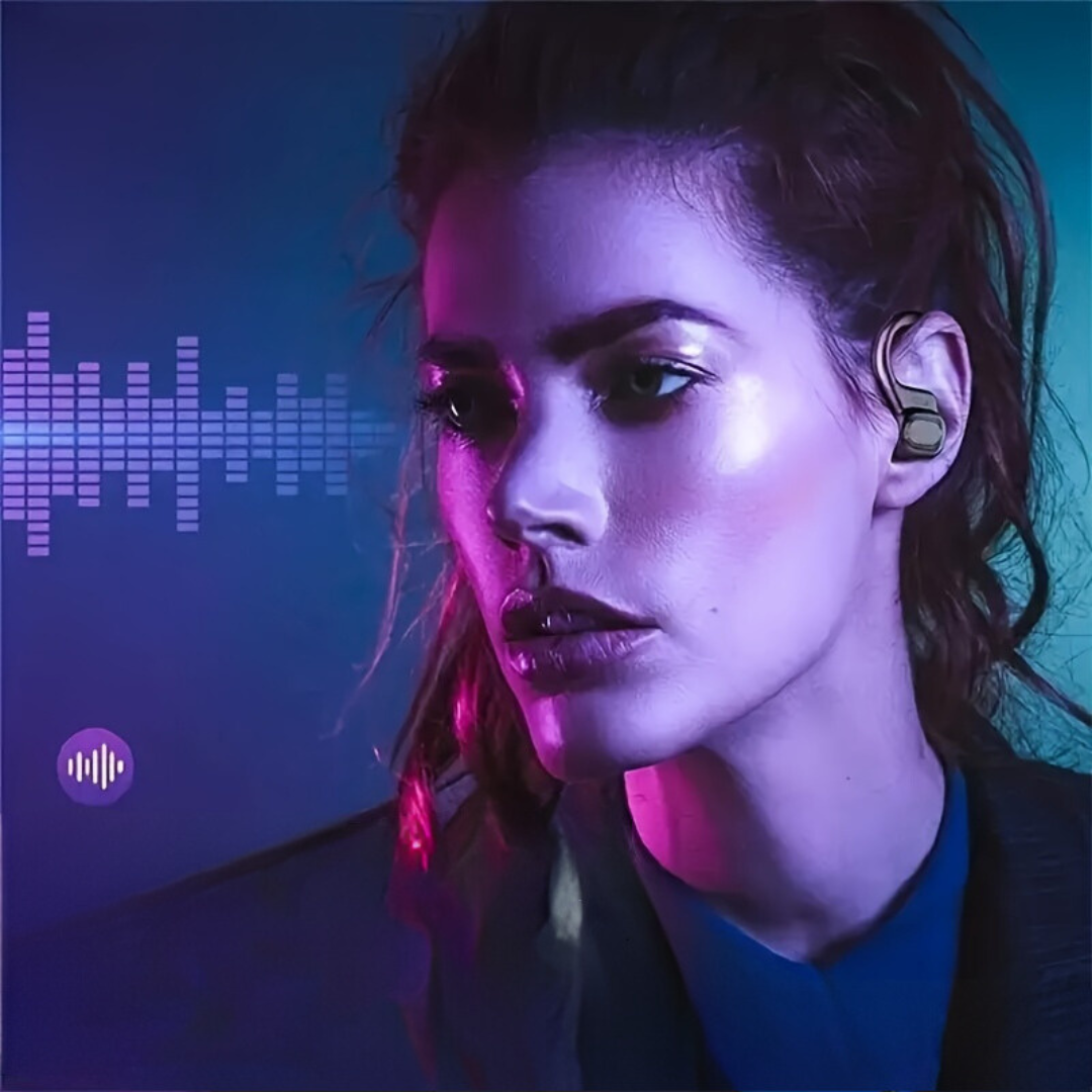 Kabellose Bluetooth-Ohrhörer mit LED-Anzeige und Ladeetui