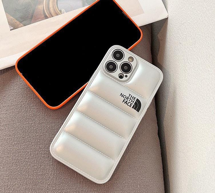 LUXUSMODE LEDER THE NORTH FACE HANDBREIT FÜR IPHONE 13 BIS 15