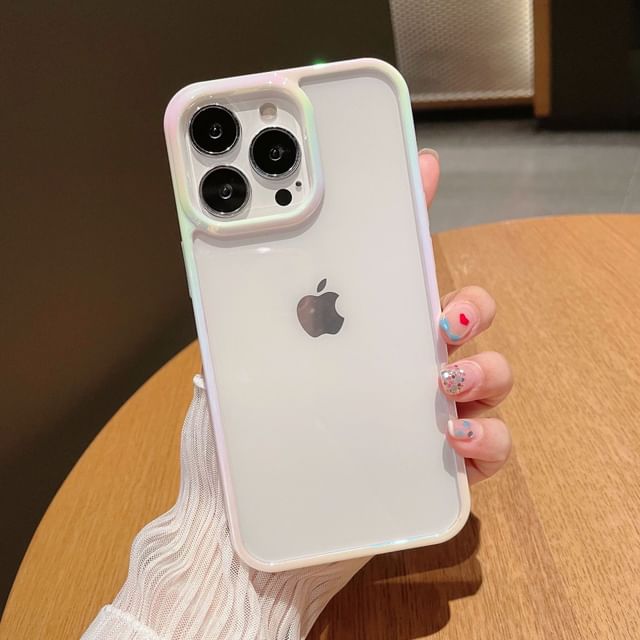 Aurora Rainbow Transparente Hülle