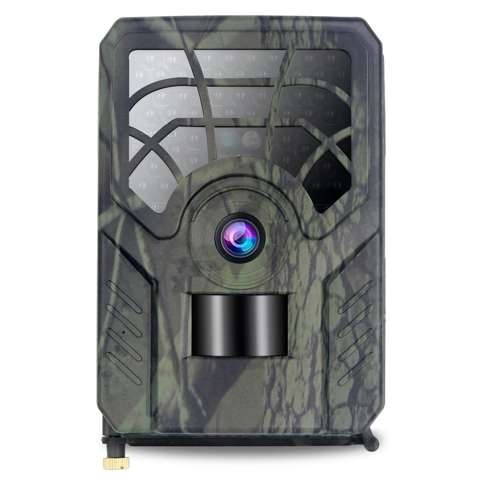 720P 5MP Trail- & Wildkamera - Bewegungsmelder Jagd- & Wildbeobachtung mit 46 LEDs Nachtsicht, IP54 Wasserdicht für den Außeneinsatz