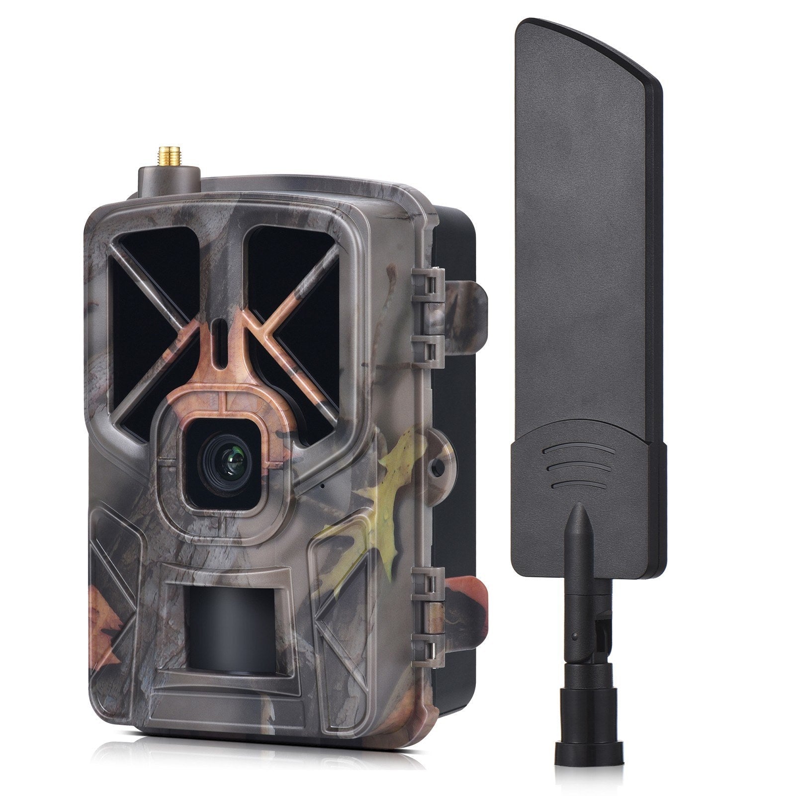 30MP 4G LTE Drahtlose Jagdkamera, 2.4 Farbdisplay, Infrarot-Nachtsicht, Outdoor-Wildtier- & Landwirtschaftssicherheit