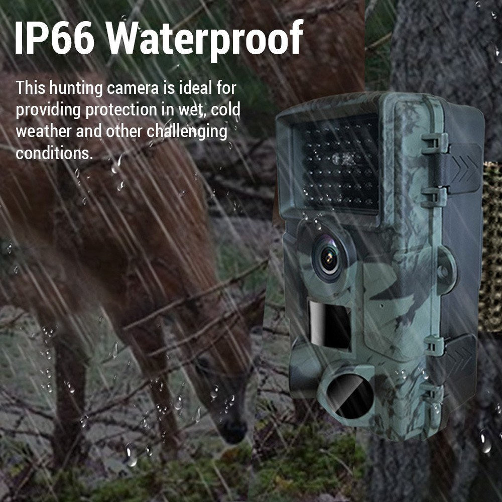 Wasserdichte WiFi Jagdkamera mit Nachtsicht & 940nm No Glow Infrarot Bewegungsaktivierung