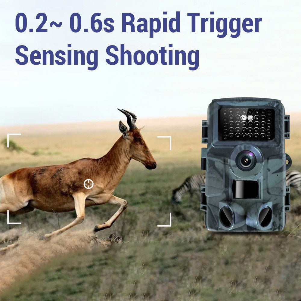 Wasserdichte WiFi Jagdkamera mit Nachtsicht & 940nm No Glow Infrarot Bewegungsaktivierung
