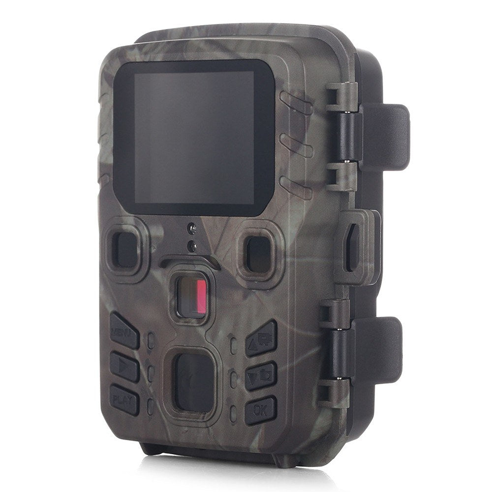 24MP 1080P Mini-Infrarot-Sp trailkamera - Bewegungsaktiviert, Nachtsicht, 0,3S Auslöser, Wasserdichtes Jagen