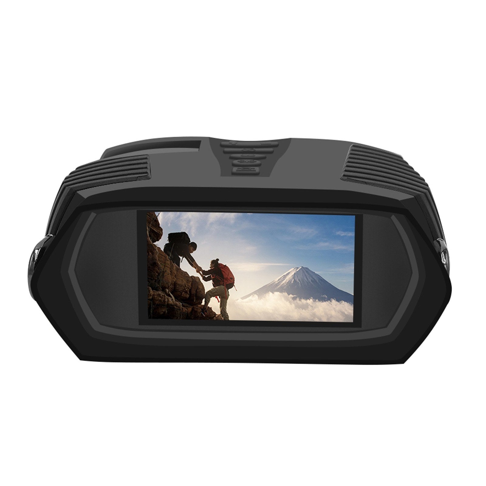 Wasserdichte IP65 Nachtsichtferngläser mit Kamera, 4X Optisch & 8X Digitalzoom, 3 LCD, 2.5K Video, 3W IR für Jagd & Outdoor