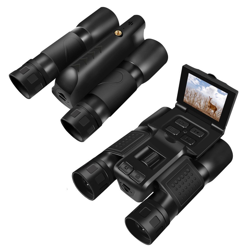 8X Zoom Digitale Ferngläser mit 2,4-Zoll LCD-Kamera zum Vogelbeobachten